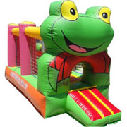 inflatable Fun Frogs bouncers for kids